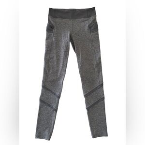 Ivivva by Lululemon Leggings Girl's Size 14 Gray Side Pockets
